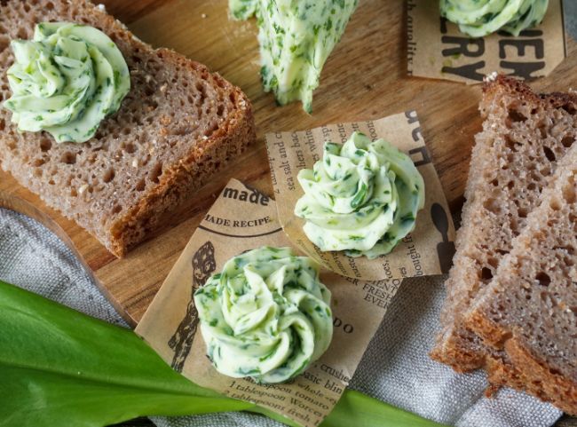 B&auml;rlauchbutter Rezept
