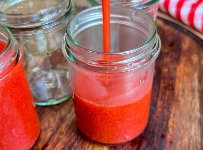 Beste Erdbeermarmelade abfüllen Beste Erdbeermarmelade abfüllen