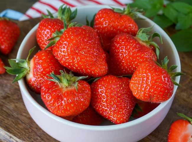 Erdbeeren f&uuml;r Erdbeermarmelade