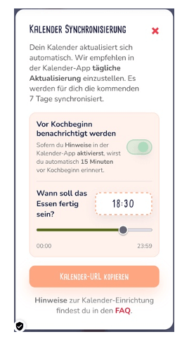 Google Kalender URL