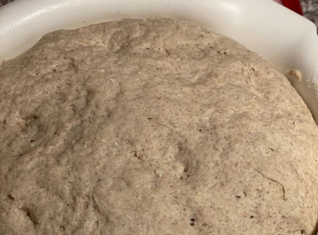 Handbrot Teig Handbrot Teig