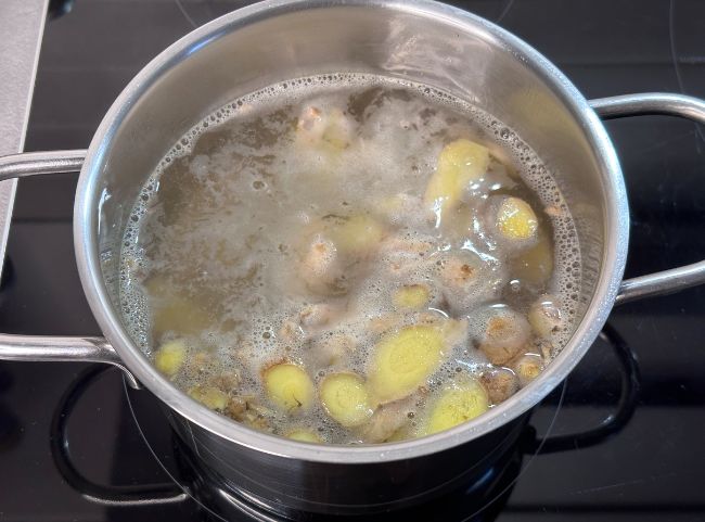 Ingwersirup Ingwer kochen Ingwersirup Ingwer kochen