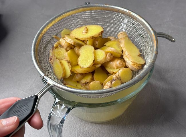Ingwersirup Wasser Ingwersirup Wasser