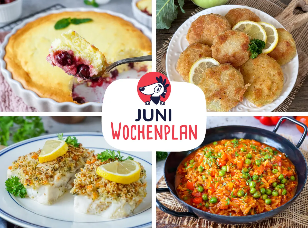 Wochnpläne Monat Juni