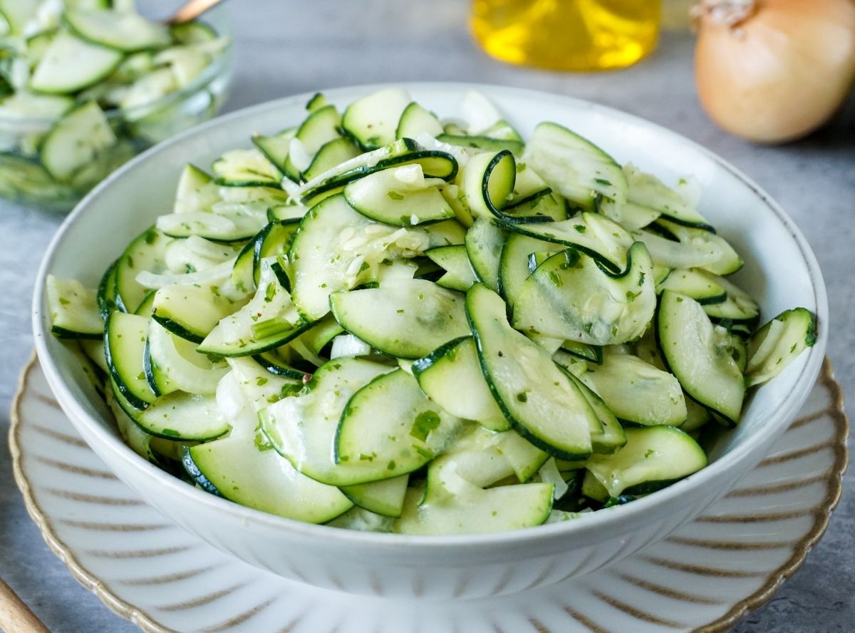 Zucchini roh essen