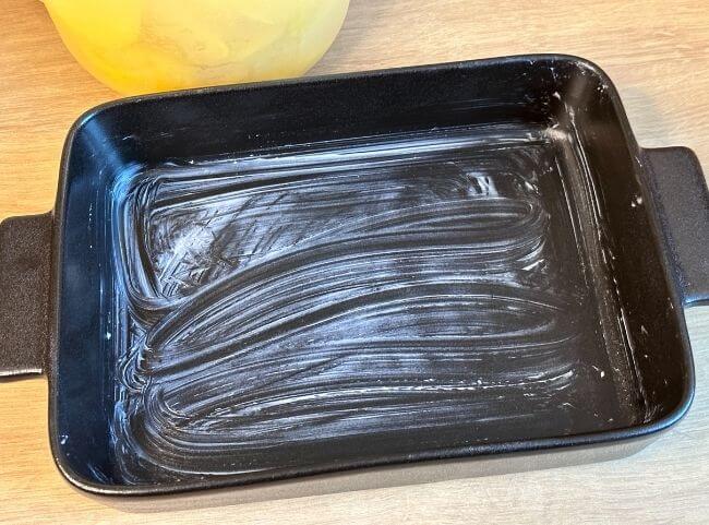 Kartoffelgratin Auflaufform fetten Kartoffelgratin Auflaufform fetten