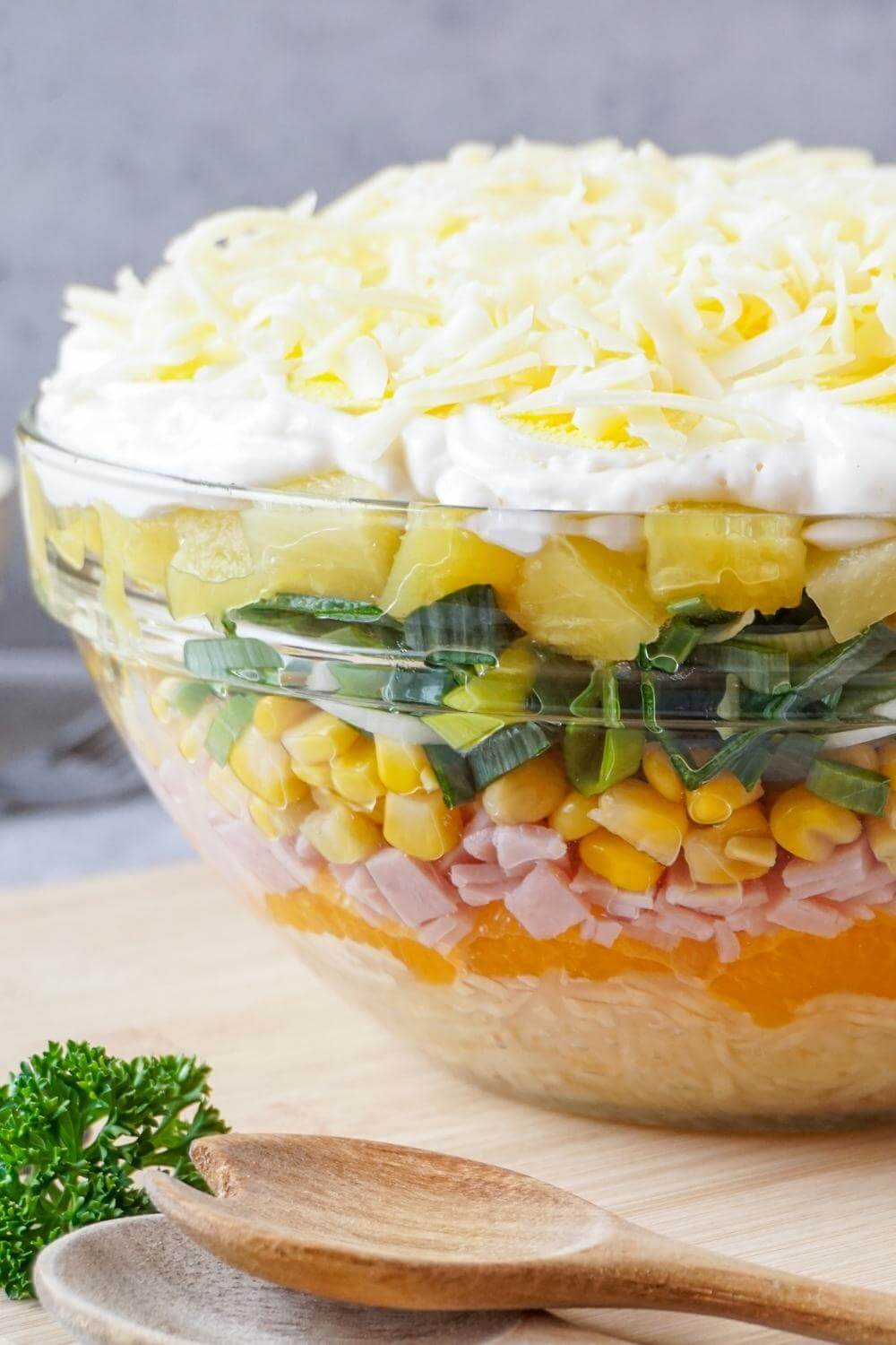 Schichtsalat – der einfache Klassiker Schichtsalat – der einfache Klassiker