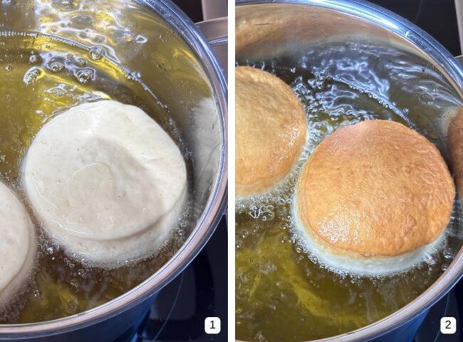 Pfannkuchen backen Pfannkuchen backen