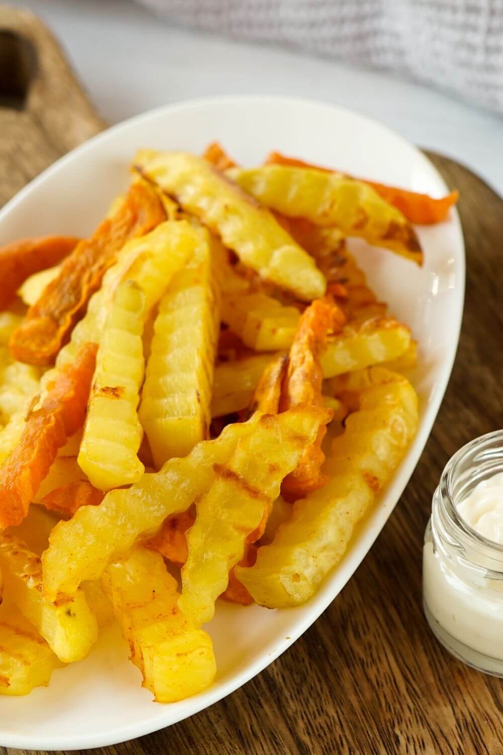 Knusprige Pommes ohne Fritteuse Knusprige Pommes ohne Fritteuse