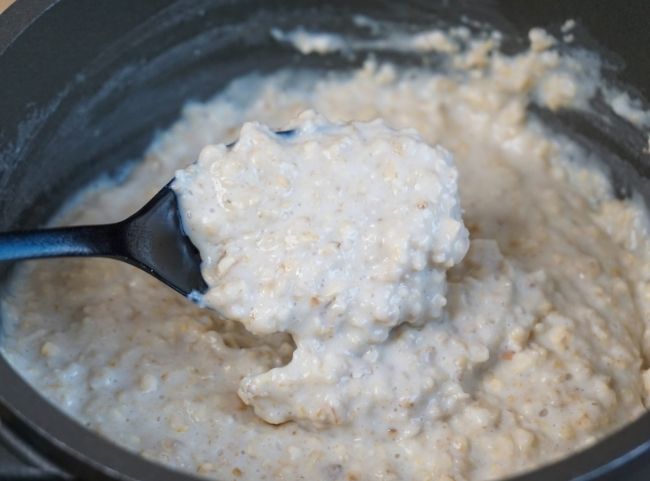 Porridge cremig kochen Porridge cremig kochen